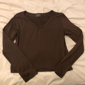 Olivia Rae Sz M long sleeve v-neck top. NWOT. $12